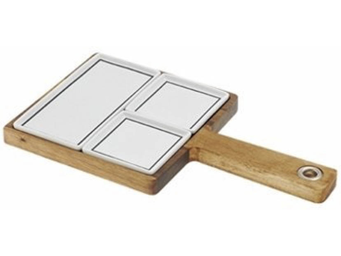 Tabla SALT & PEPPER Fromage (Porcelana - 4 und)