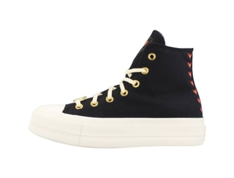 Zapatillas de Mujer CONVERSE Chuck Taylor All Star Lift Tecido Negro (35)