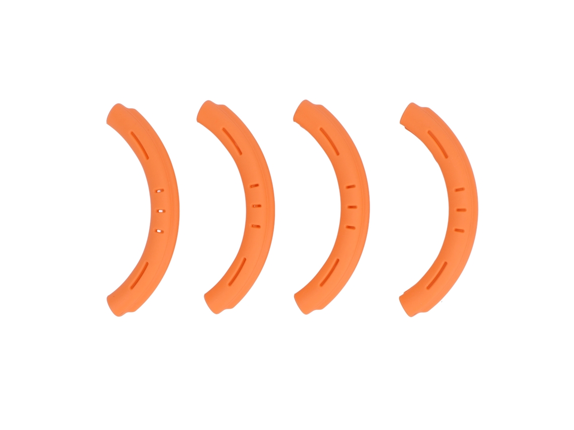 4 Protectores De Hélice Para Avatar 2 Combo Fly More Bumper Anticolisión Naranja Ligero Tpu