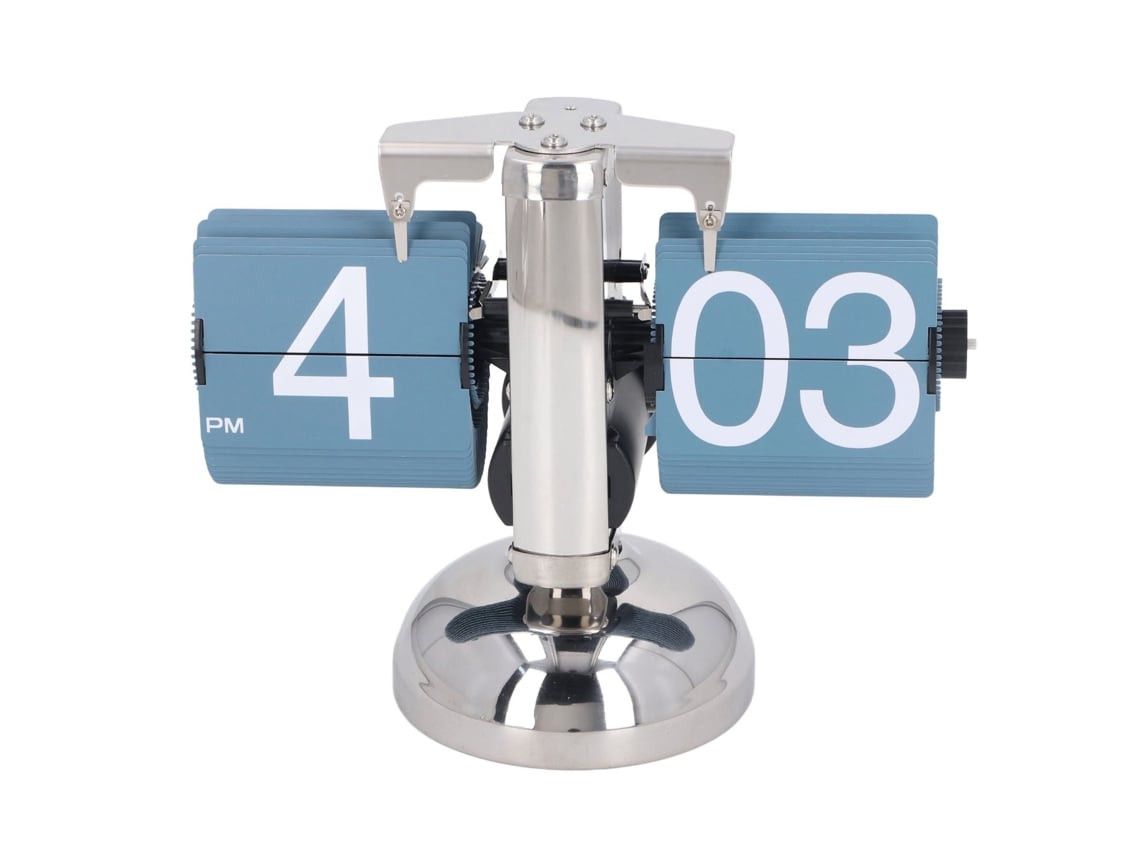 Rebe-Reloj De Página Rotando De Sol Leg Estilo Europeo Clássico Simples Auto Mecânico Para Sala Azul