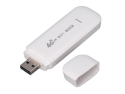 Adaptador De Red Usb Router Inalámbrico 4g Lte Tarjeta De Red Usb Portátil Blanco