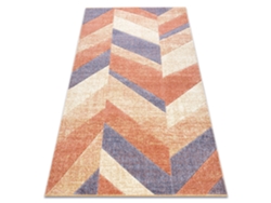 Alfombra DYWANY LUSZCZOW Feel 5673-17931 (Morado - 80 x 150 cm - Polipropileno)