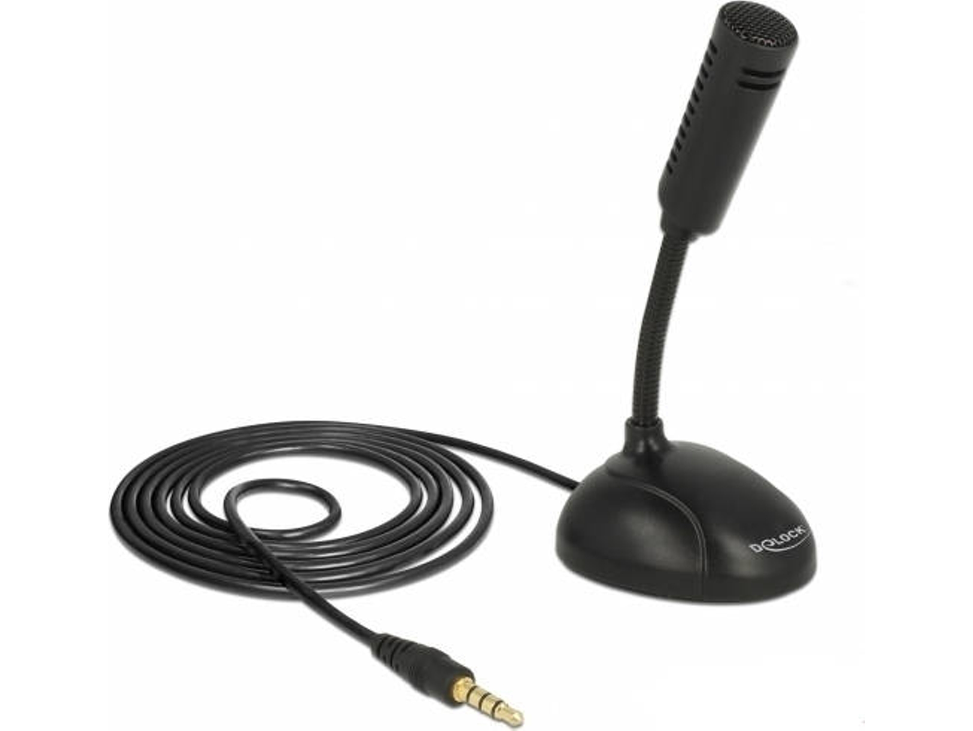 Micrófono DELOCK 65872 (Con cable - 100 - 13000 Hz)