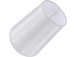 Lámpara De Mesa De Tela E14 Para Sala De Estar, Blanca