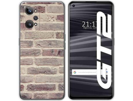 Carcasa para Realme GT 2 5G TUMUNDOSMARTPHONE Dibujos Ladrillo 01 Multicolor