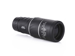 Telescopio monocular HD negro 40x60, diseño de bolsillo, prisma Bak4, fácil de transportar, enfoque, visión nocturna, para exteriores, película verde GUSSHIOUS