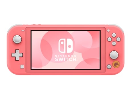 Consola Nintendo Switch Lite Coral + Juego Animal Crossing: New Horizons (Preinstalado)