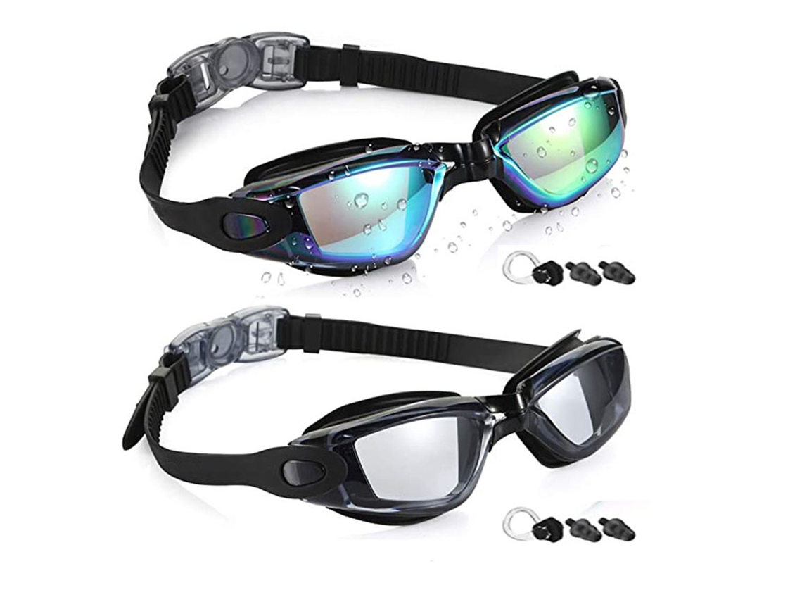 Gafas de natación Kofihety antirayaduras y antifugas para adultos
