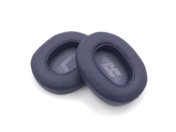 Almohadillas de espuma suave para auriculares JBL E55BT, color azul.