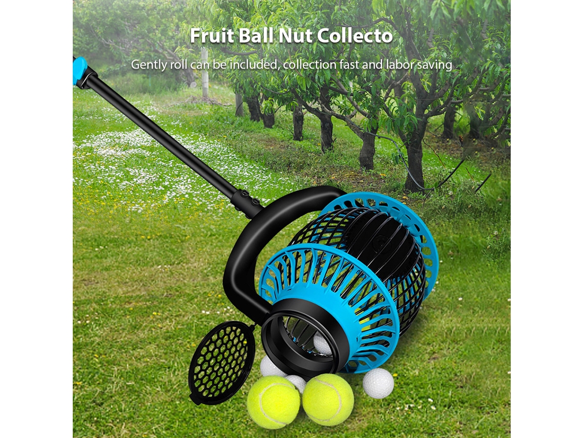 Recolector Portátil De Nueces, Recolector De Piñas, Bola De Fruta, Herramienta Ajustable Para Exteriores De 1.3 Galones
