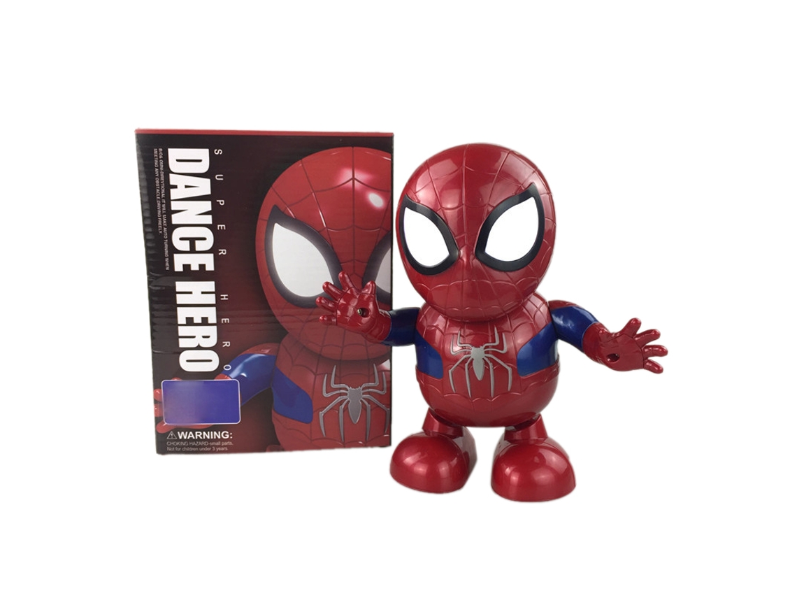 Ats-figura De Acción De Super Héroe Bailarín Con Luces Y Música Juguete Interactivo Educativo Para Niños