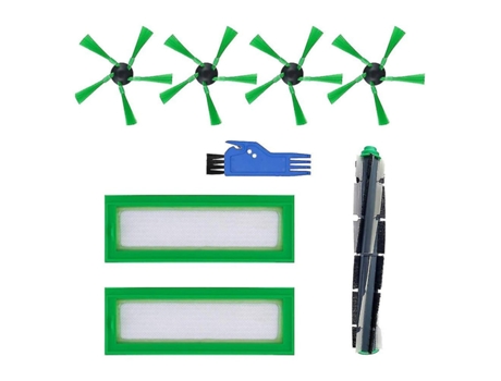 Accesorio Aspiradoras Compatibilidad Universal Filtros Laterales Cepillo Vorwerk Kobold Vr200 Vr300 Robot