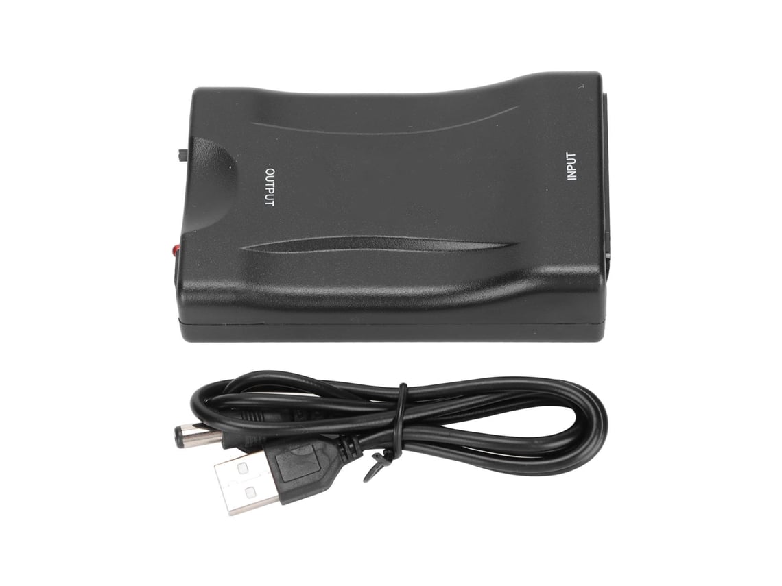 Adaptador Scart Para Interfaz Multimedia Hd 1080p 60hz Para Decodificadores, Dvd Y Convertidor De Vídeo Y Audio.