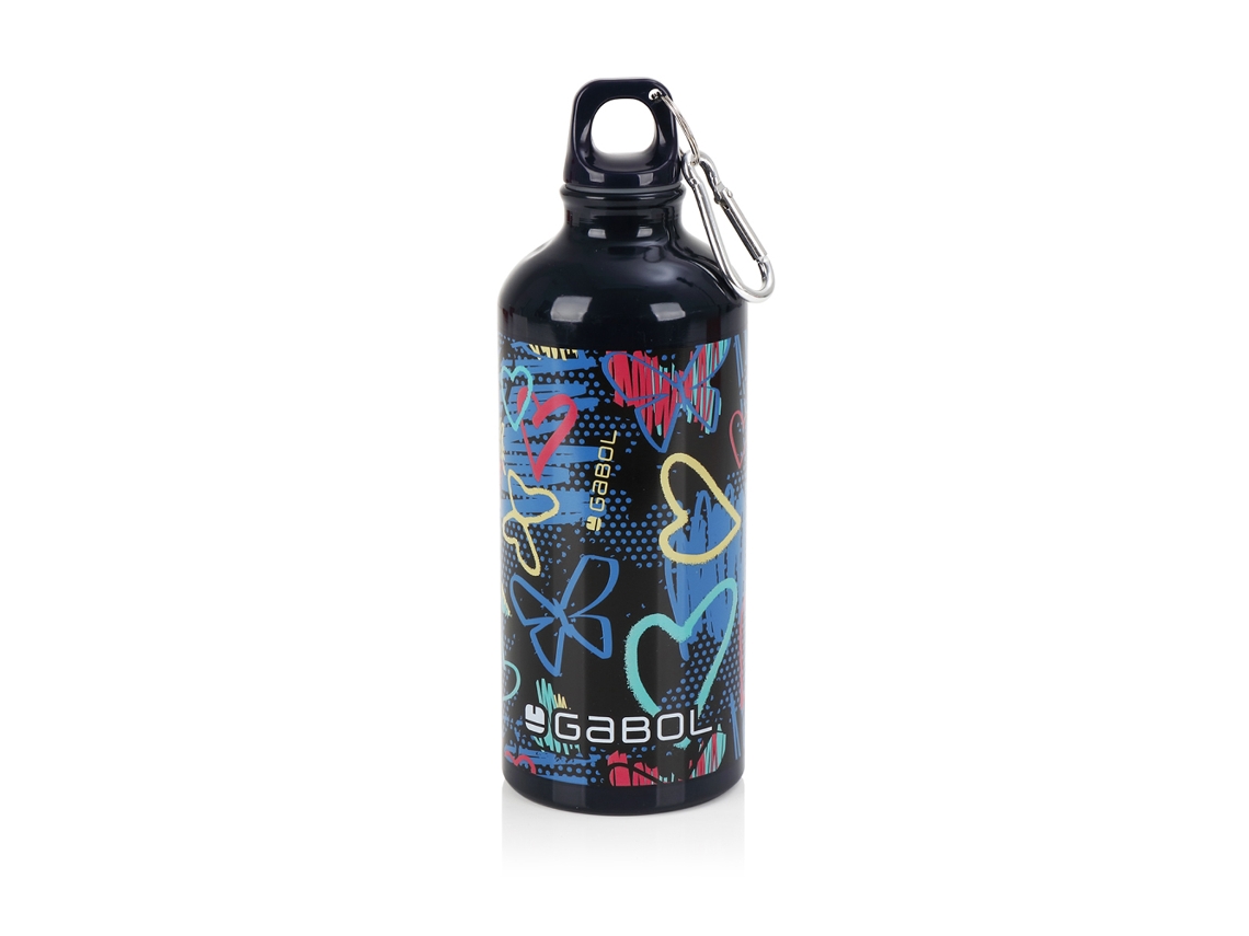 Botella de acero inoxidable GABOL TIZAS sin BPA, 600ml