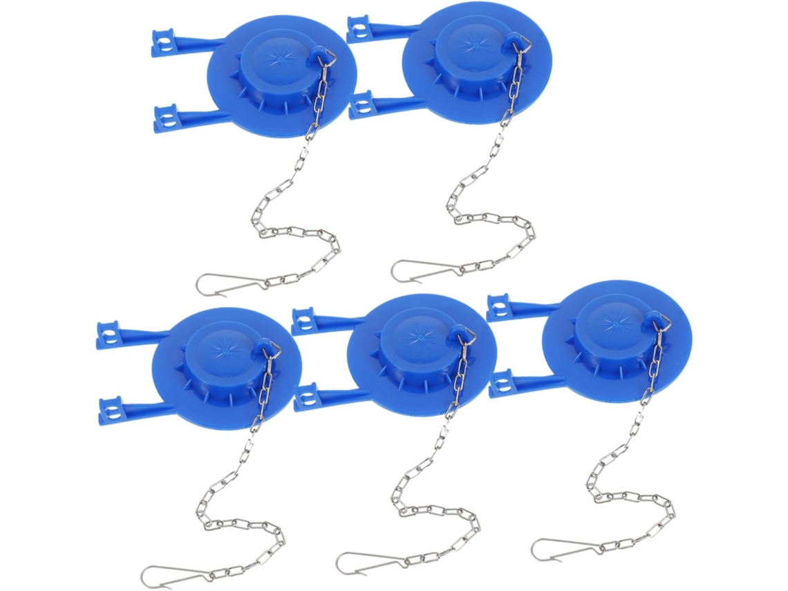 Kit De Válvula De Descarga Para Cisterna De Inodoro Con 5 Piezas, Que Incluye Junta De Sellado Y...