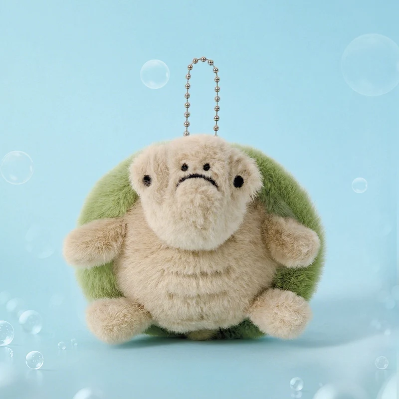 (tortuga) Llavero De Peluche De Animalito Adorable De 10 Cm, Decoración Para Bolsos