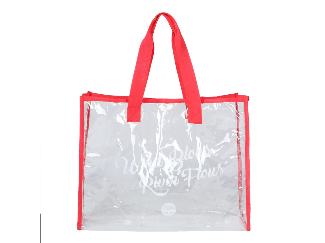RNEMITERY Bolsa de Aseo Transparente de PVC con Gran Capacidad para Viaje y Maquillaje
