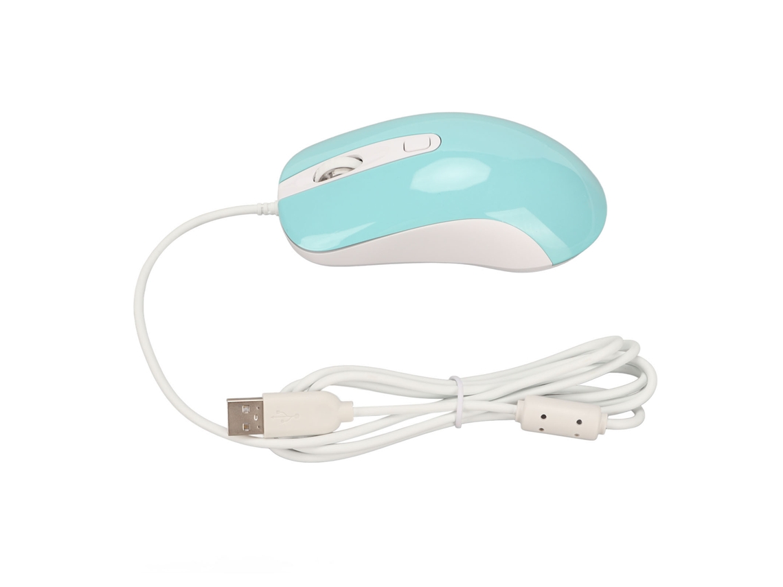 Baoj-2026 nuevo ratón para juegos con cable, 3500 ppp, RGB, ergonómico