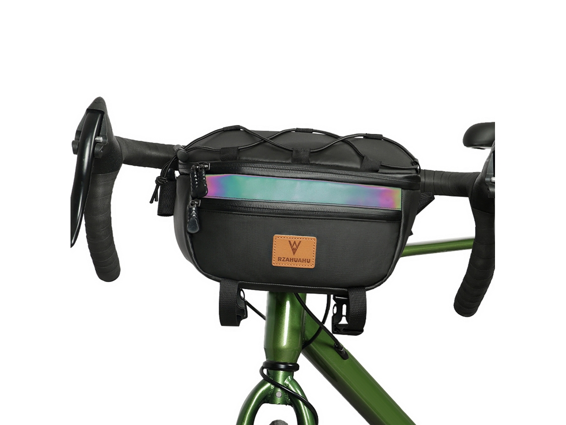 2026-bolsa De Manillar De Bicicleta 3l Impermeable Reflectante Bolsa Delantera Portátil Para Bicicleta