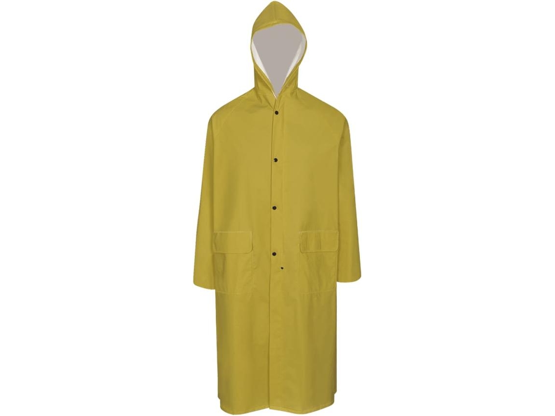 Chubasquero VIDAXL Amarillo Tela (XXL)