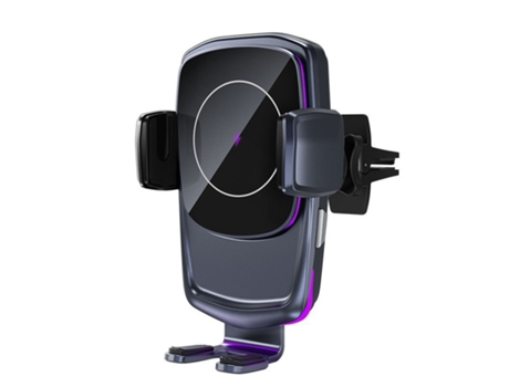 Cargador Auto CHRONUS CZWXC-221026-11FM (iPhone/Android - 15W - Negro)