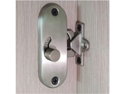Pestillo De Puerta Corrediza De 90 Grados Con Hebilla En Ángulo Recto, Cierre De Leva Y Seguridad Anti-intrusión Para Baño, Oficina Y Hotel