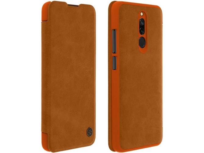 Funda Xiaomi Redmi 8, 8A NILLKIN Piel Marrón