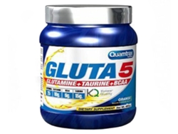 Complemento Alimentar Quamtrax Nutrition Gluta 5 400 Gr Morango E Banana