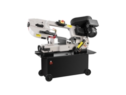 Sierra de cinta para metal horizontal y vertical de 1,1 Kw con corte ajustable Tekmaquinas