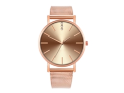 Reloj De Moda Para Hombre Y Mujer Con Correa De Malla, Esfera Redonda Y Movimiento De Cuarzo, Ideal Para Parejas.