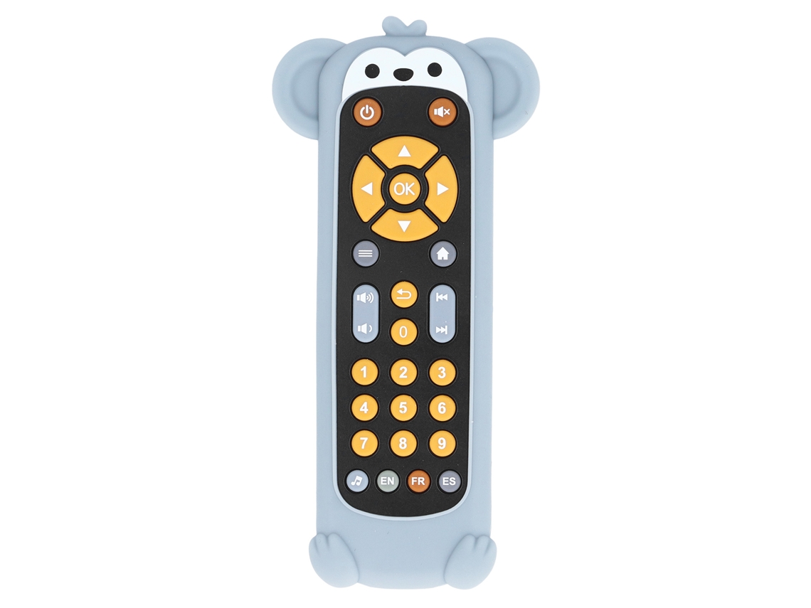 Juguete Educativo Musical Para Bebés Con Control Remoto Para Tv, Funda De Silicona Y Mano De Mono.