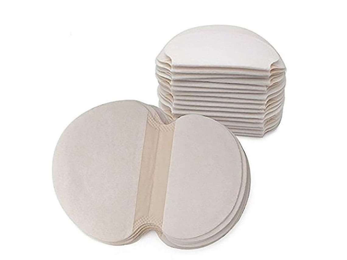 100 Compresas Absorbentes Para Axilas, Ajuste Perfecto, Transpirables Para El Sudor, Tamaño 8-9,5 X 12,3 Cm.
