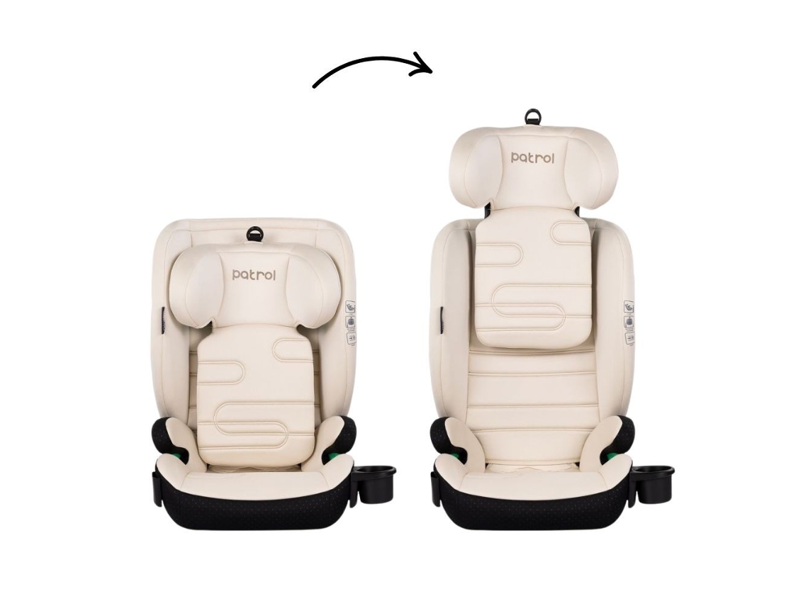 Silla De Auto Patrol I-size 100–150 Cm Con Isofix De Chipolino - Cashmere