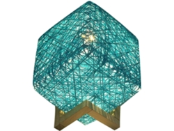Luz nocturna de proyección de estrellas de ratán con USB y regulador de intensidad, ideal para decoración Gokoco (1 pieza)