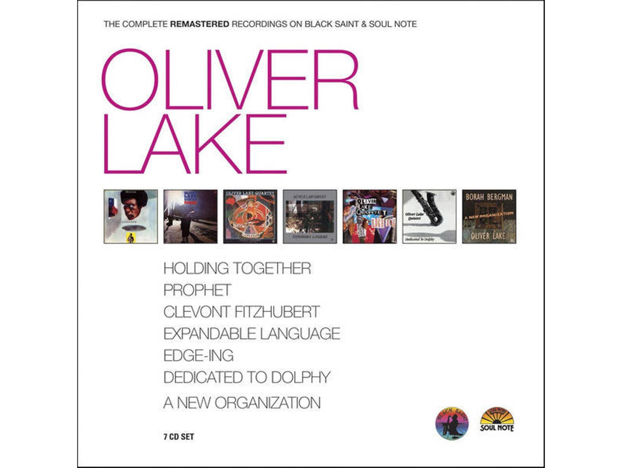 Box Set CD Oliver Lake - The Complete Remastered Recordings On Black Saint & Soul Note