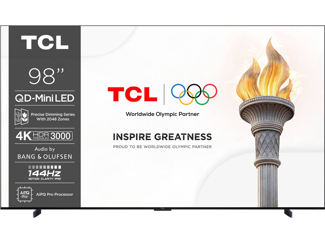 TV TCL 98C7K (MiniLed - 98" - 249 cm - 4K Ultra HD - Smart TV)