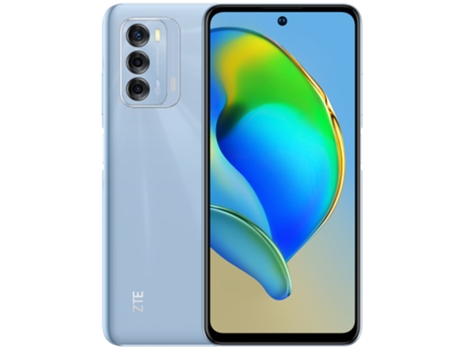 Smartphone ZTE Blade V40 16,9 cm (6.67) SIM doble Android 11 4G MicroUSB 6 GB 128 GB 5000 mAh Azul