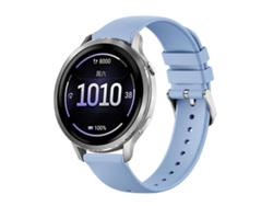 Bracelete Para Garmin Venu 4 (41mm) - Silicone Cor Sólida - Textura Delicada Azul Claro