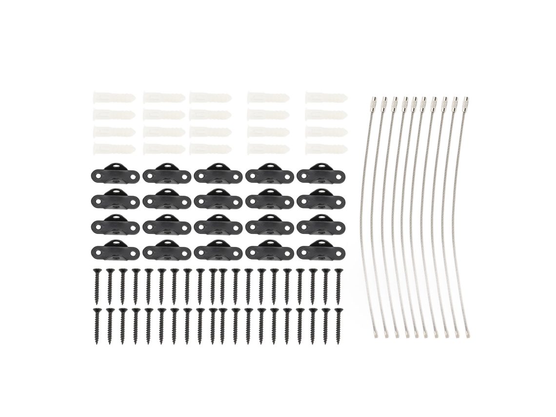 Anclajes De Acero Inoxidable Para Muebles Con Correas Anticaída Ajustables Para Una Mayor Seguridad.