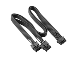 Cable Pcie 5.0 De 180 Grados, 16 Awg, De 8 Pines A 16/12 Vhpwr De Alto Rendimiento.