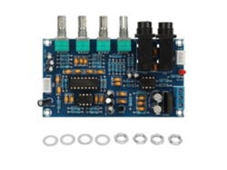 Placa De Reverberación Para Micrófono Con Chip Pt2399, Módulo De Reverberación De Doble Voltaje De 12 V Ca, Componentes Electrónicos
