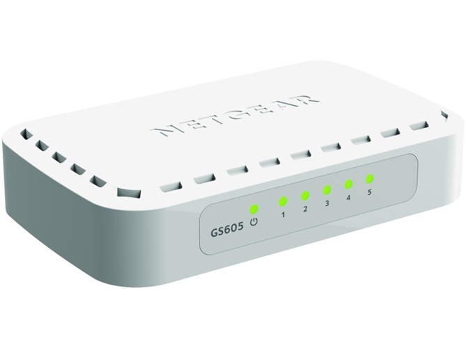 Switch NETGEAR GS605 5 puertos Gigabit