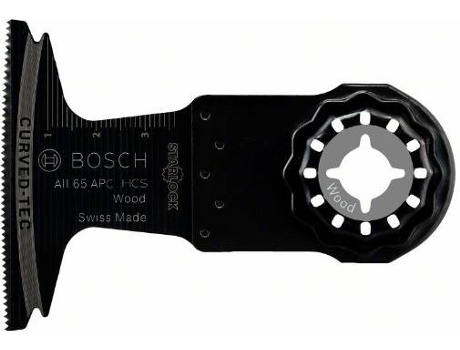 Hoja de Sierra de Inmersión BOSCH Hcs Aii 65 Apc Madera 40x65 mm