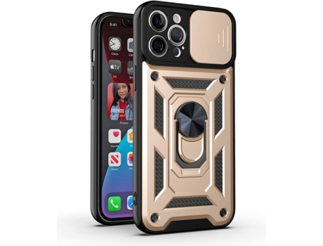 Carcasa iPhone 12 Pro Max LOVEBABYLY Dorado