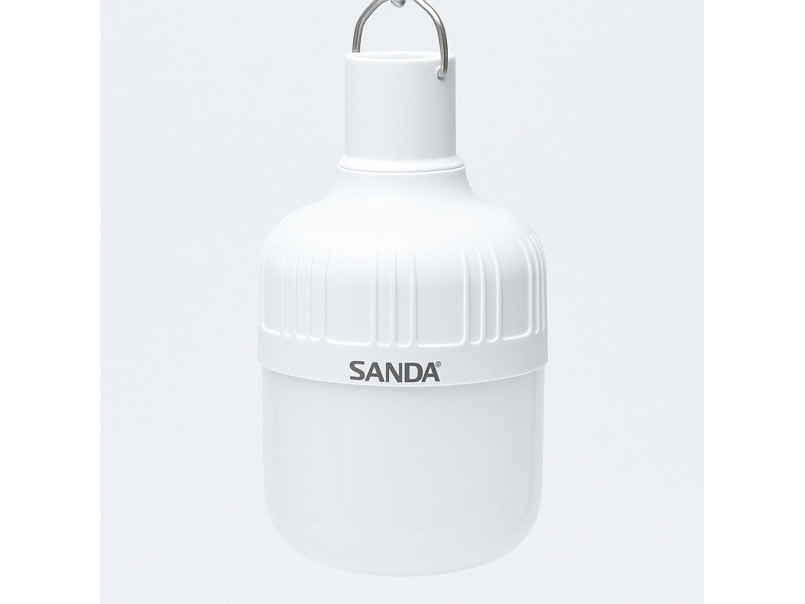 Luz LED blanca Sanda SD 5759 con gancho y 3 modos de luz