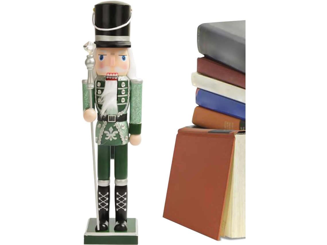 Adorno navideño de cascanueces con soldados de madera | Decoración navideña para mesa, Gokoco