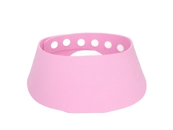 Protector De Pelo Suave Eva Grueso Ajustable Gorro De Baño Para Niños Bebés Bebé Rosa