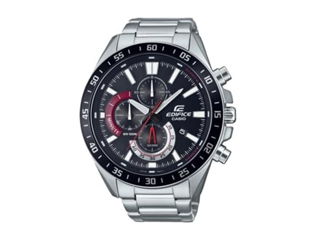 Reloj CASIO EDIFICE Hombre (Acero - Plateado)