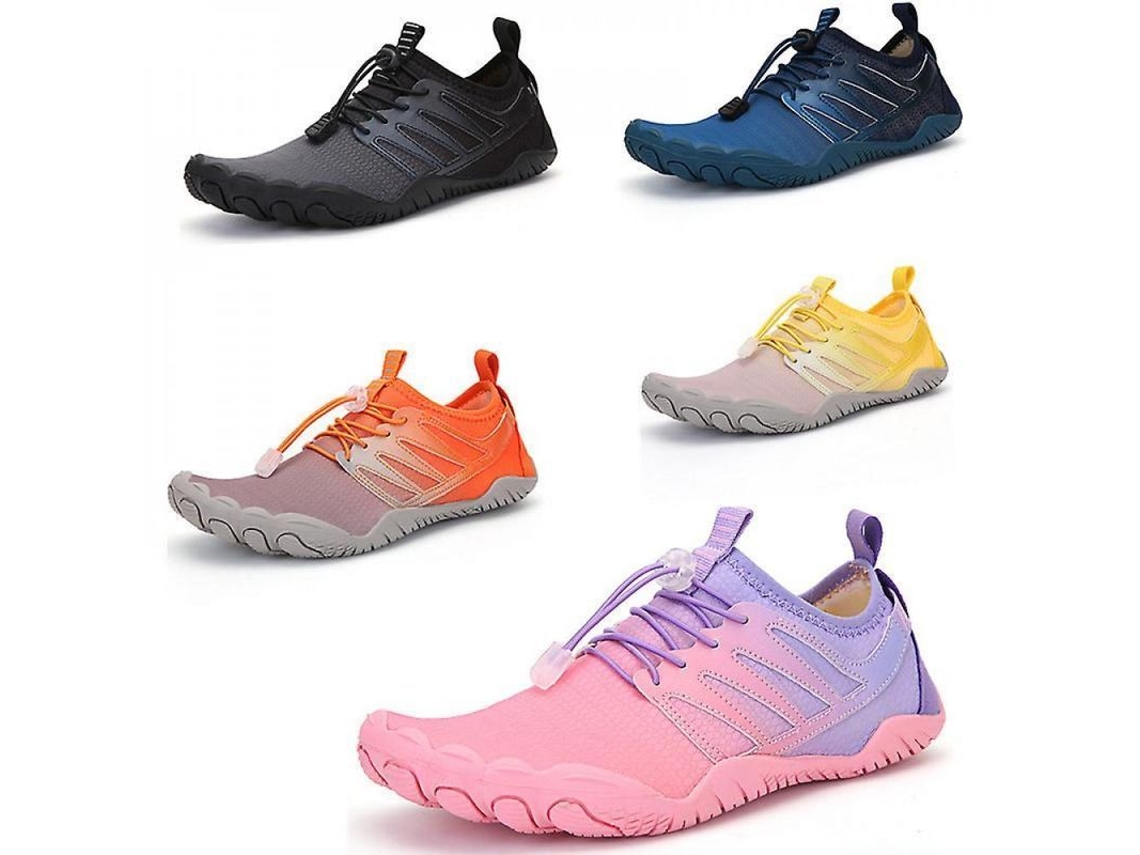 2026-zapatos Aqua Barefoot Verano Para Senderismo Playa, Ligero Transpirable Unisex Con Suela De Goma Ryc Eu44 Naranja