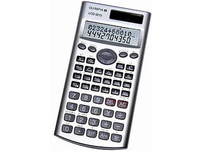 Calculadora Científica OLYMPIA LCD 9210 Plata (12 dígitos)